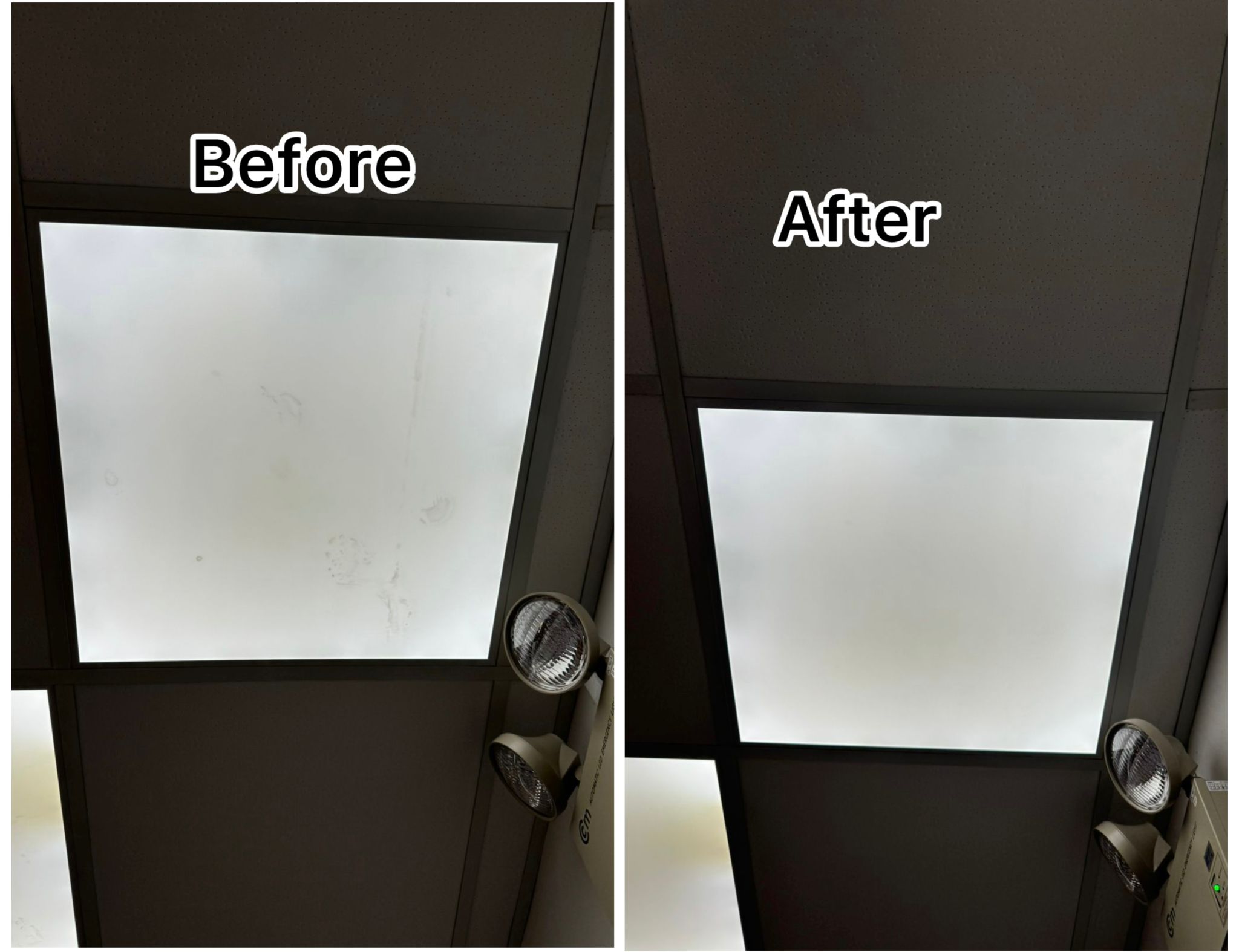 LED Light Panel Cleaning & Restoration Service in Singapore
